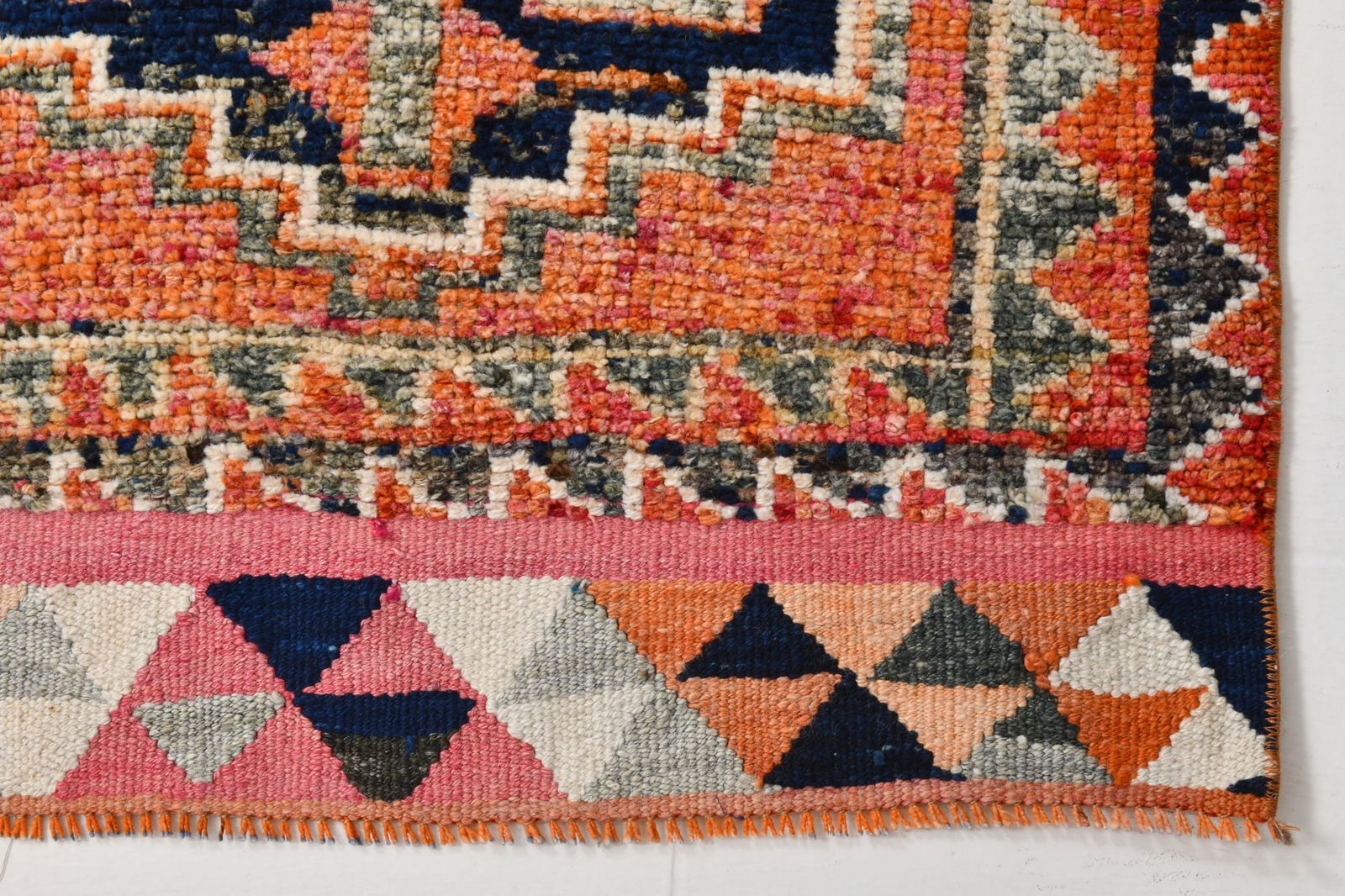 2'10'' x 10'0'' Vintage Wool Runner Rug - 22027 - 13