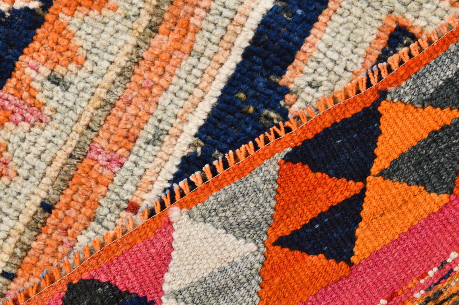 2'10'' x 10'0'' Vintage Wool Runner Rug - 22027 - 15