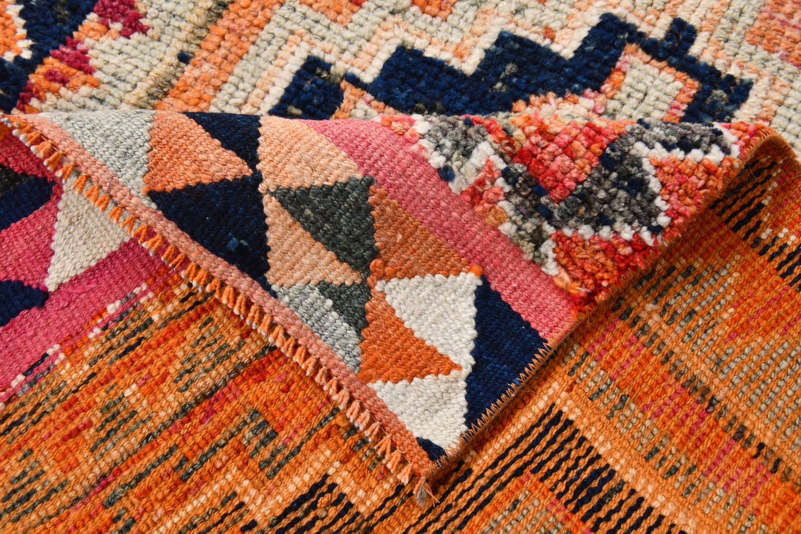 2'10'' x 10'0'' Vintage Wool Runner Rug - 22027 - 16