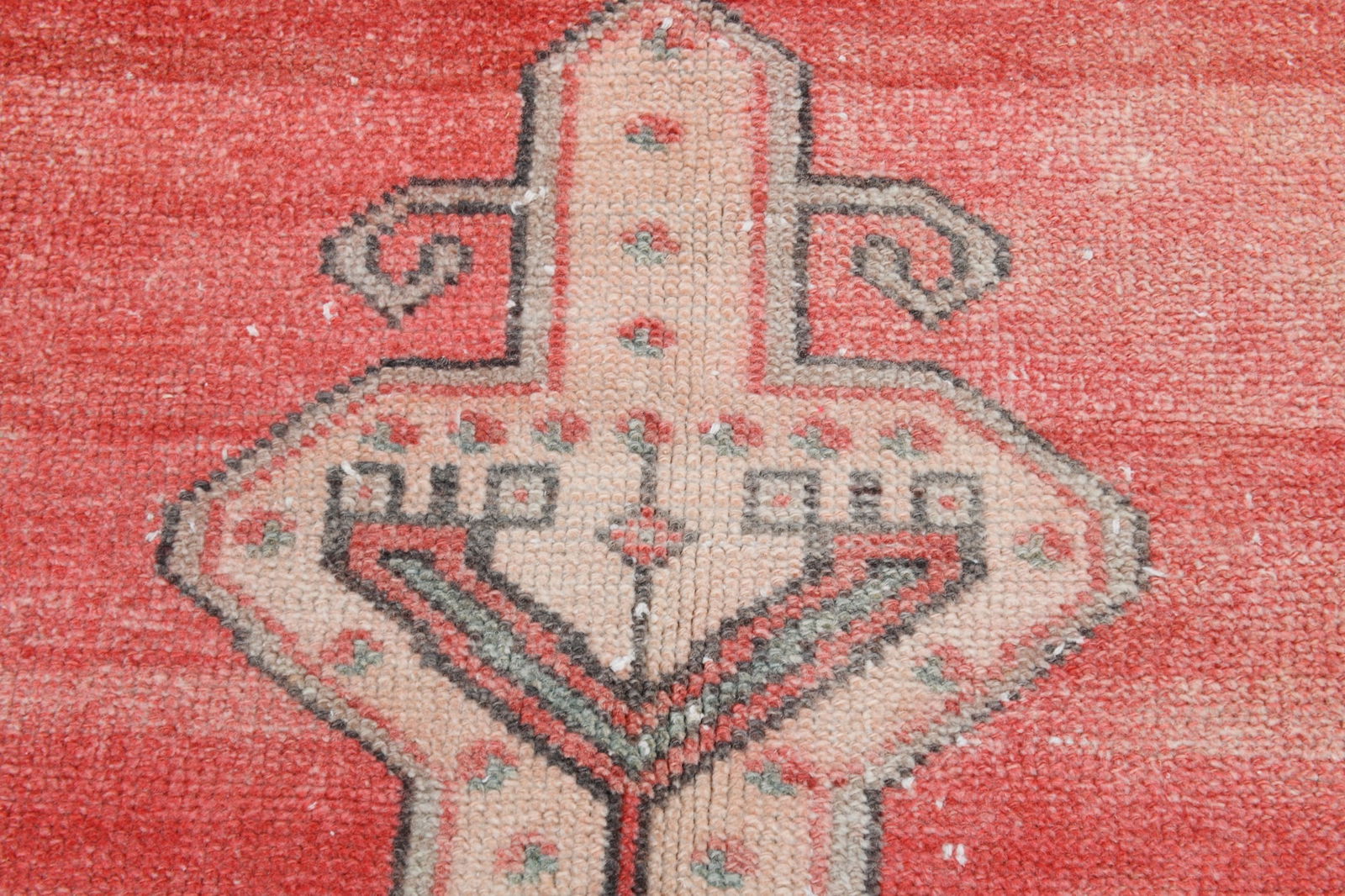 5'3'' x 10'9'' Handmade Vintage Wool Patchwork Rug - 19199 - 8