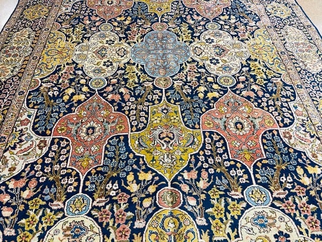 Antique Persian Tabriz Rug-4872 - 2
