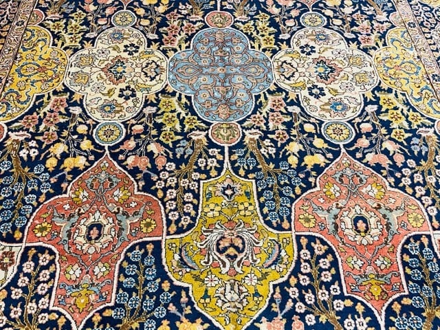 Antique Persian Tabriz Rug-4872 - 7