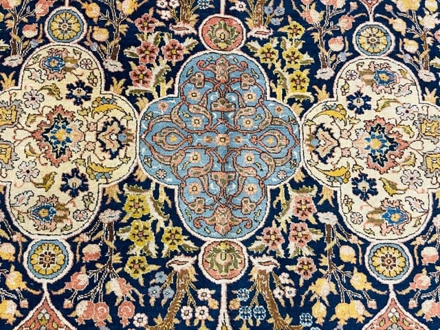 Antique Persian Tabriz Rug-4872 - 8