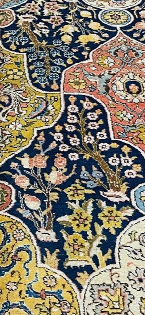 Antique Persian Tabriz Rug-4872 - 9