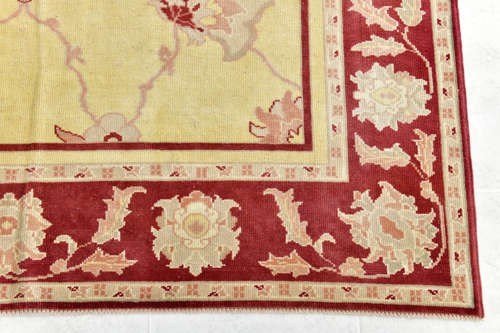 6'3'' x 9'8'' Handmade Vintage Wool Rug - 24673 - 12