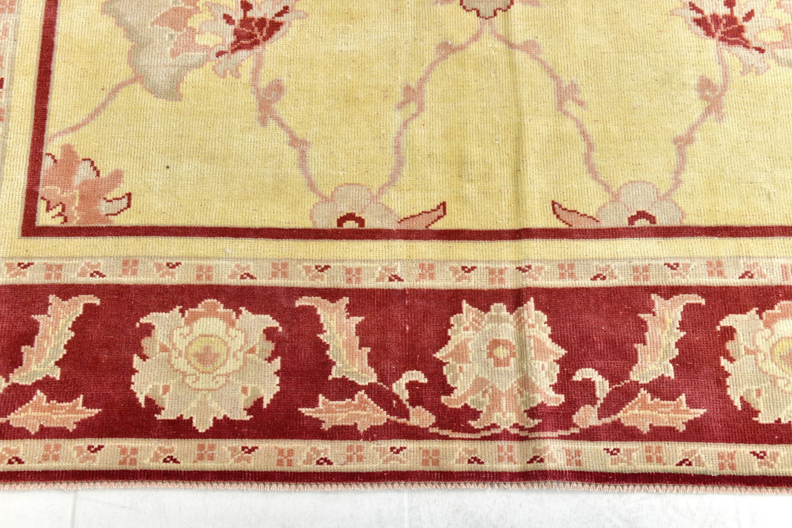 6'3'' x 9'8'' Handmade Vintage Wool Rug - 24673 - 13