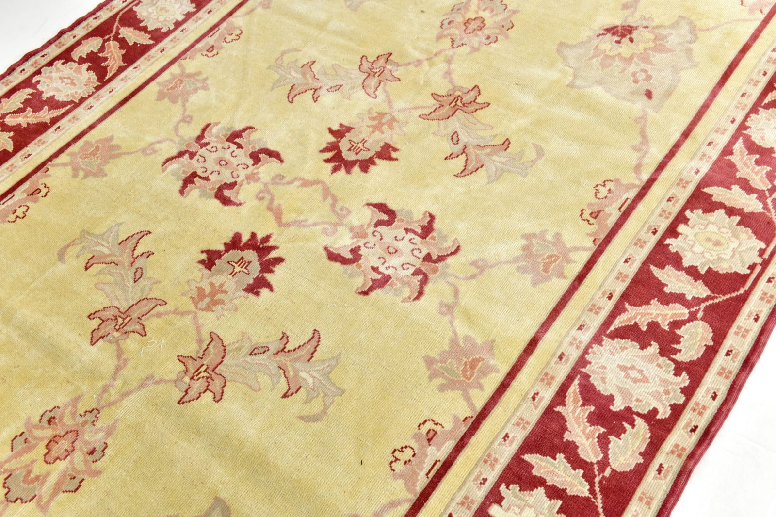 6'3'' x 9'8'' Handmade Vintage Wool Rug - 24673 - 6