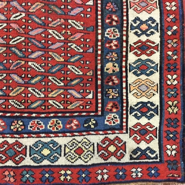 Antique kazak caucasin Rug-1752 - 2