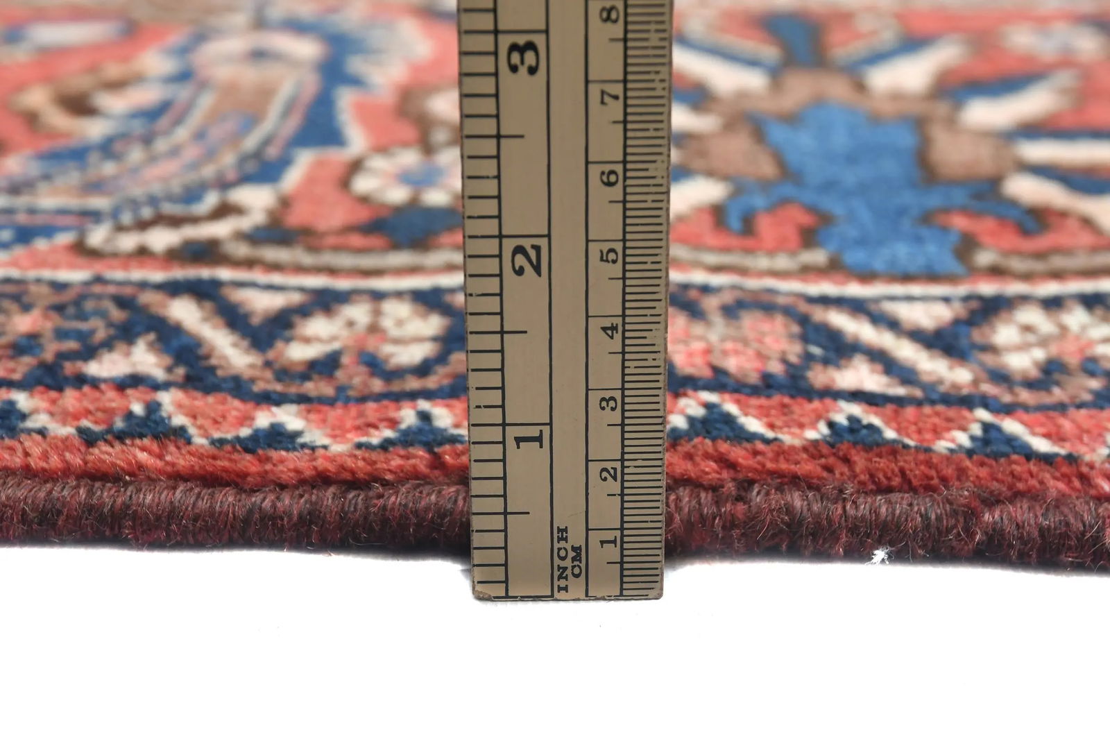 Semi Antique Red Floral 9'10X12'6 Bakhtiari Persian Rug - 10