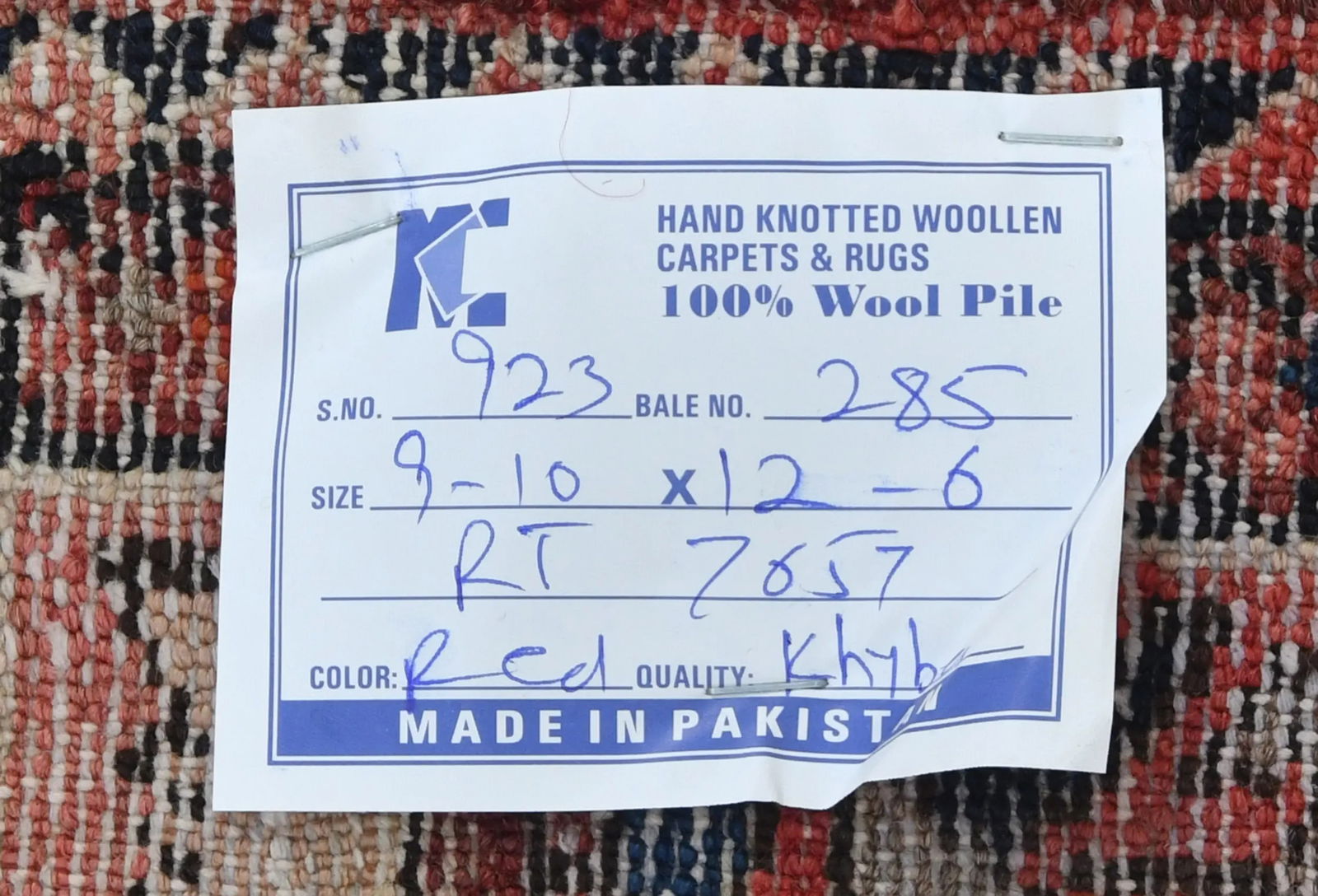 Semi Antique Red Floral 9'10X12'6 Bakhtiari Persian Rug - 13