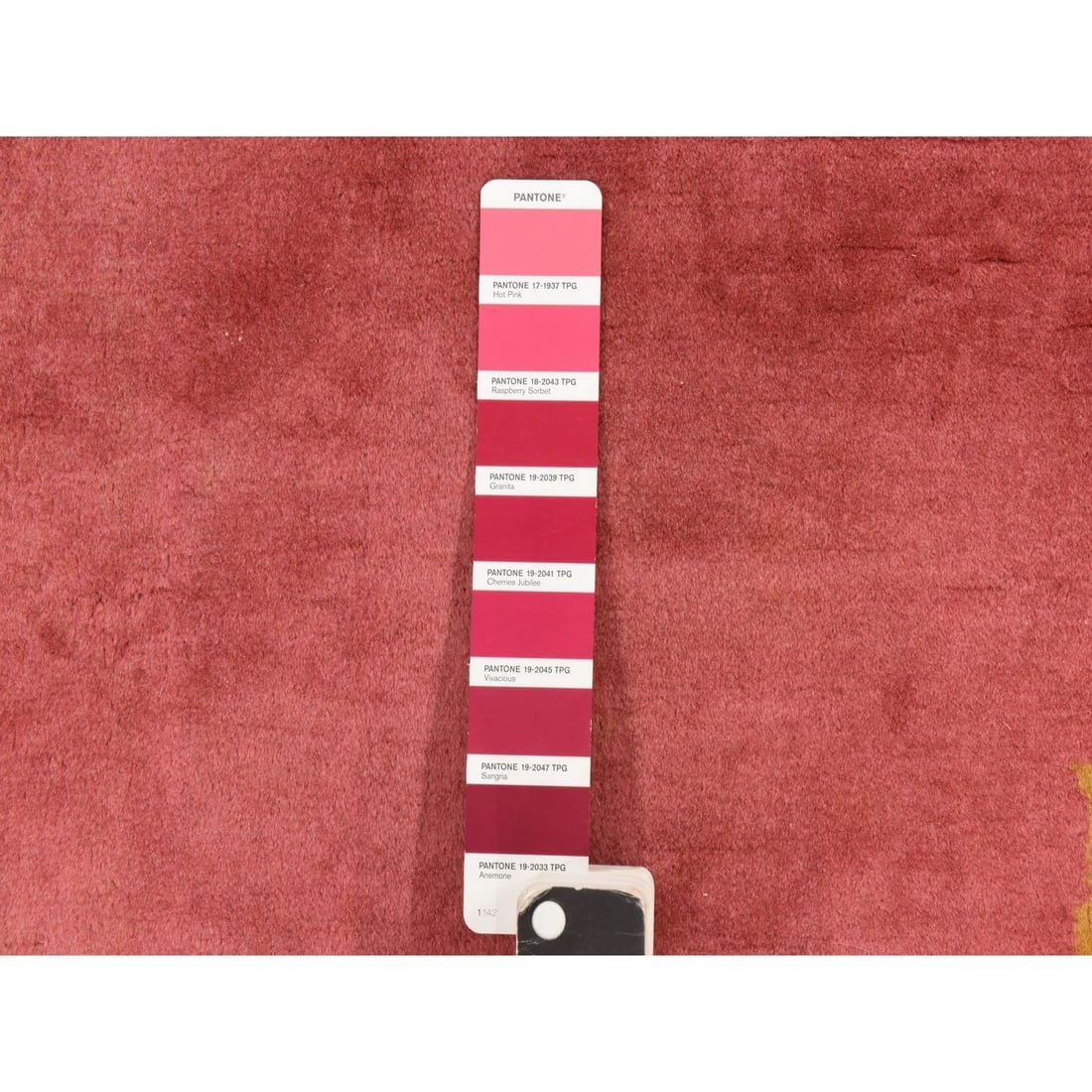 Hot Pink Antique Chinese Nichols Art Deco Hand Knotted Pure Wool Rug - 5