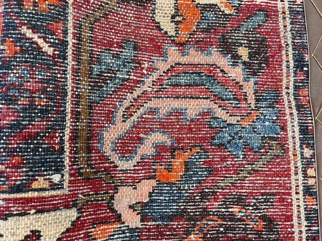 Antique Persian Bakhtiari Rug-4319 - 8