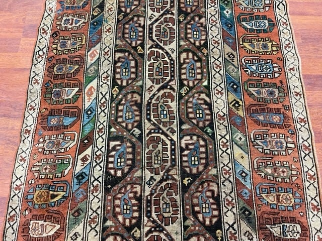 Antique Karabagh Caucasian Runner-2809 - 5