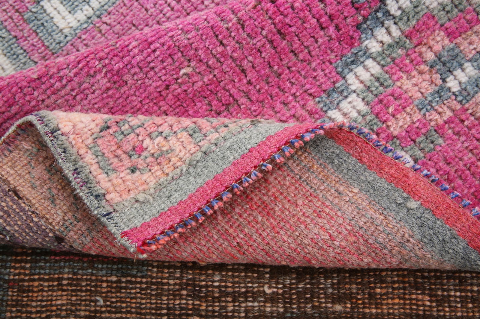 3'2'' x 10'9'' Vintage Wool Runner Rug - 18475 - 10