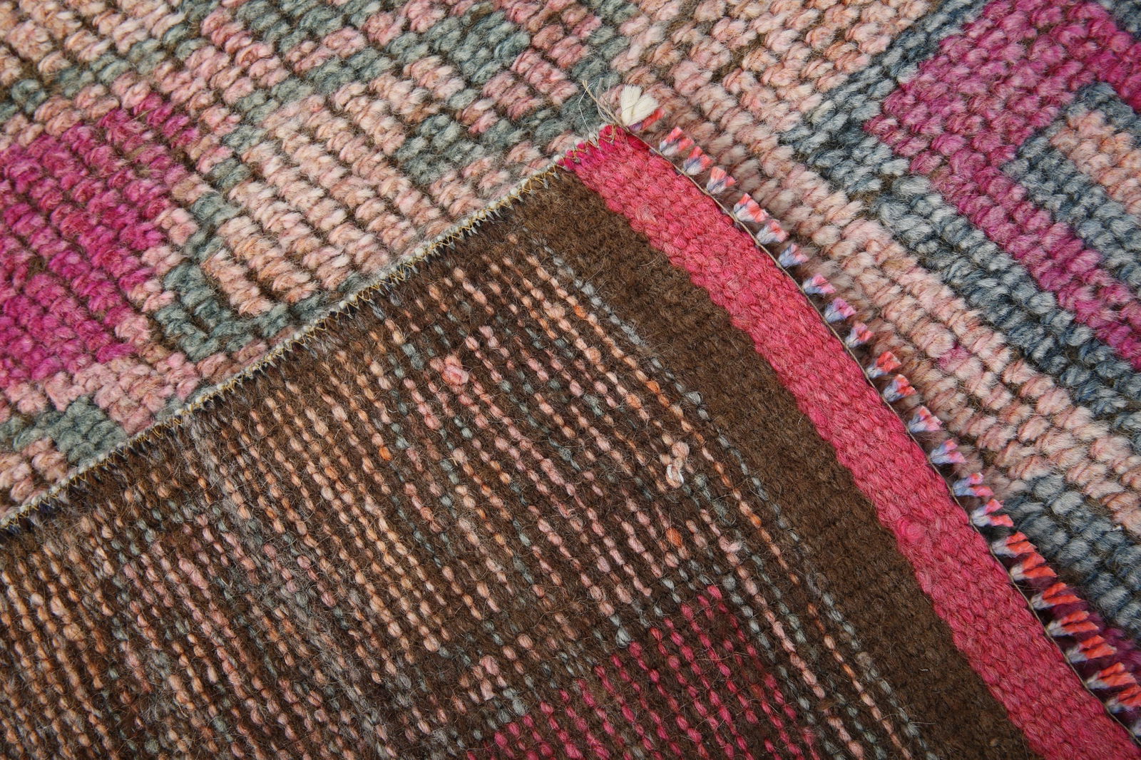 3'2'' x 10'9'' Vintage Wool Runner Rug - 18475 - 13