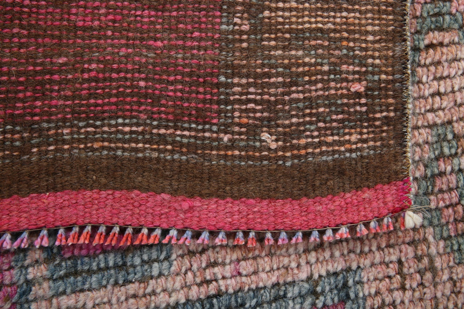 3'2'' x 10'9'' Vintage Wool Runner Rug - 18475 - 14