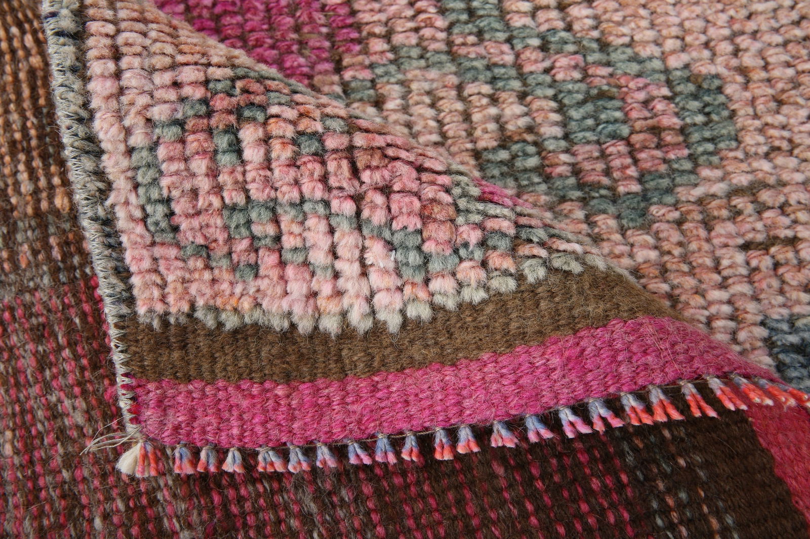 3'2'' x 10'9'' Vintage Wool Runner Rug - 18475 - 15