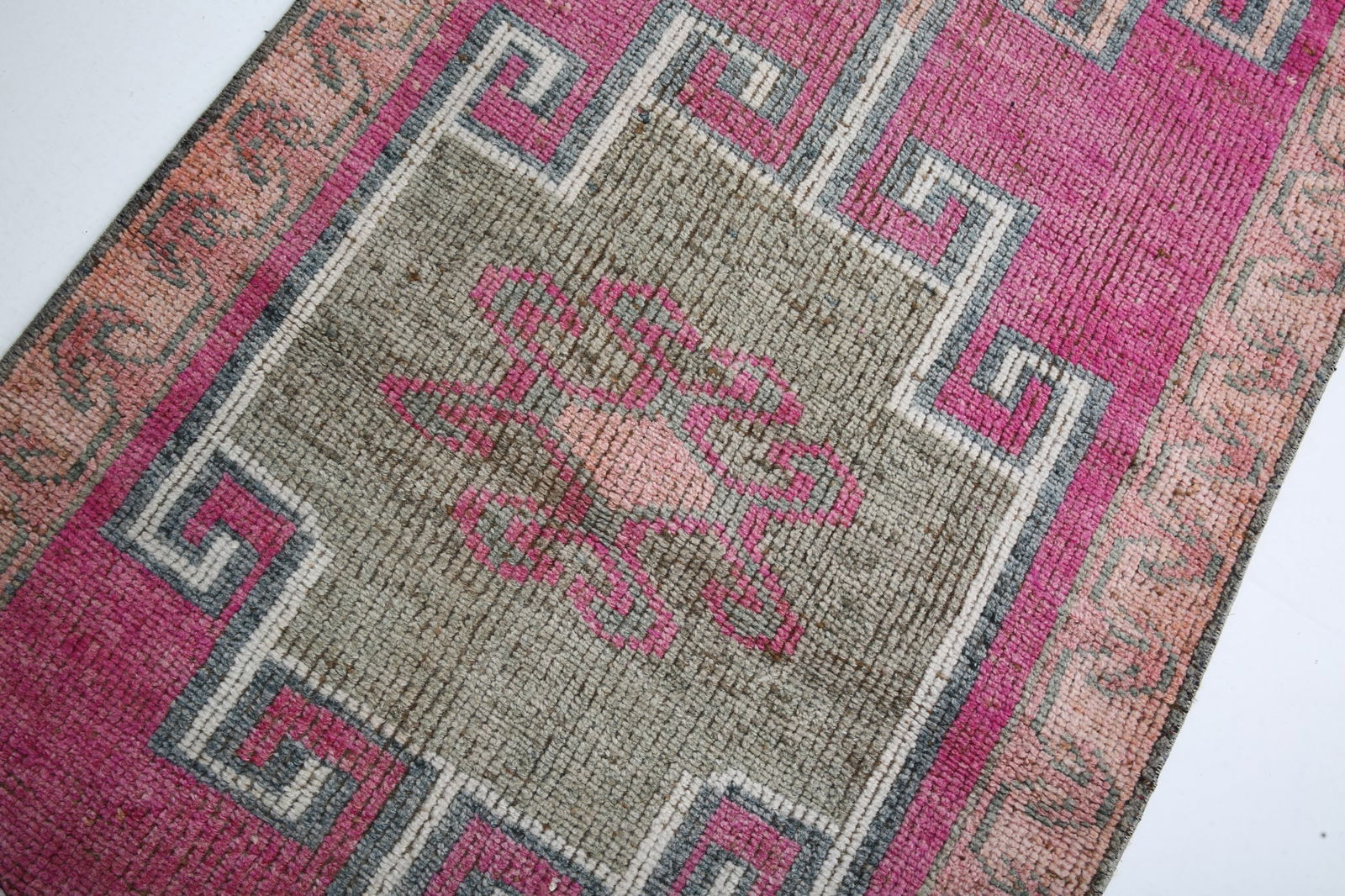 3'2'' x 10'9'' Vintage Wool Runner Rug - 18475 - 8