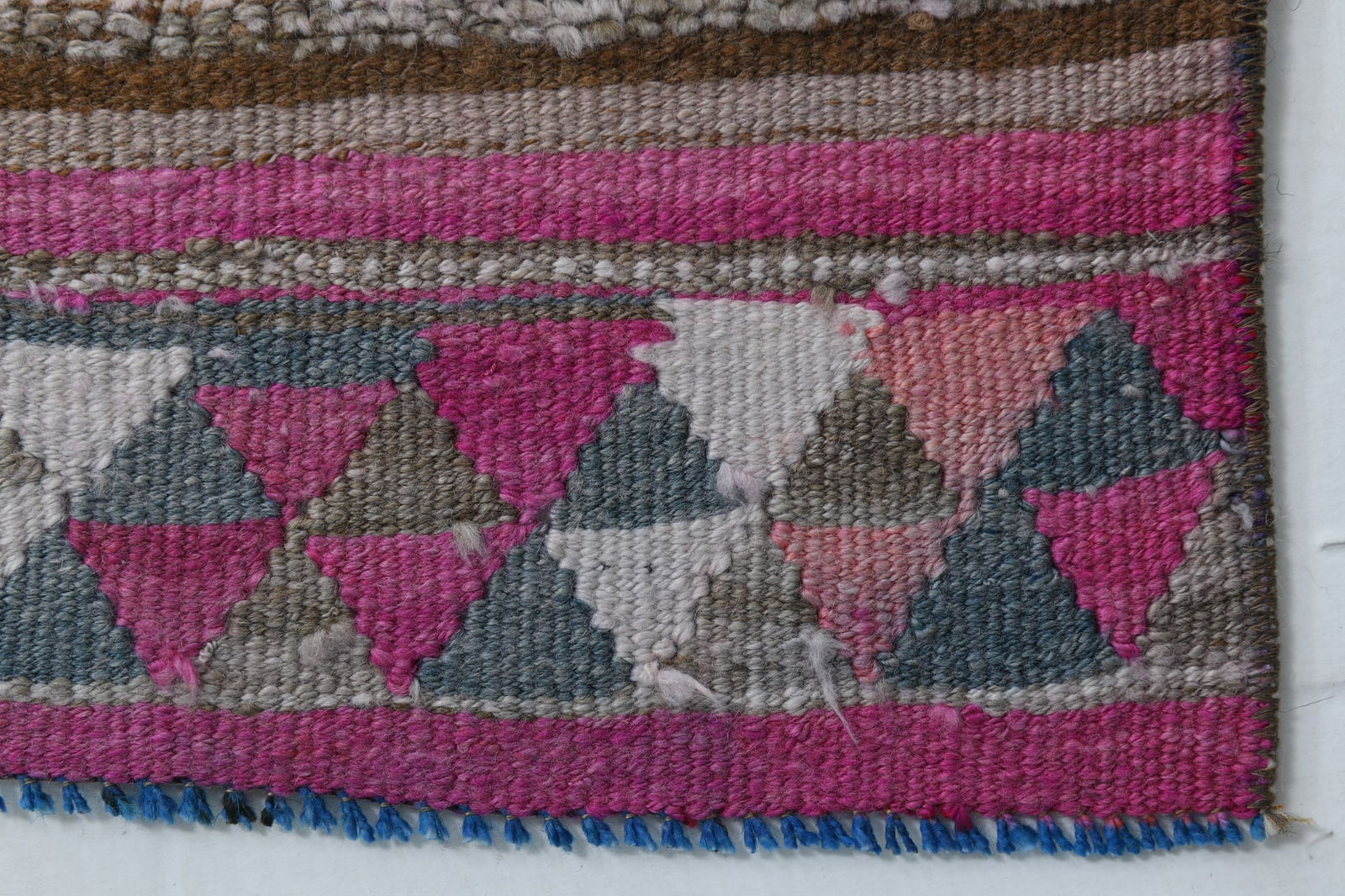 3'1'' x 11'9'' Vintage Wool Runner Rug - 18172 - 15