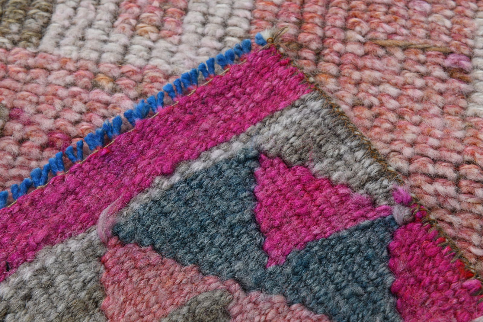 3'1'' x 11'9'' Vintage Wool Runner Rug - 18172 - 17