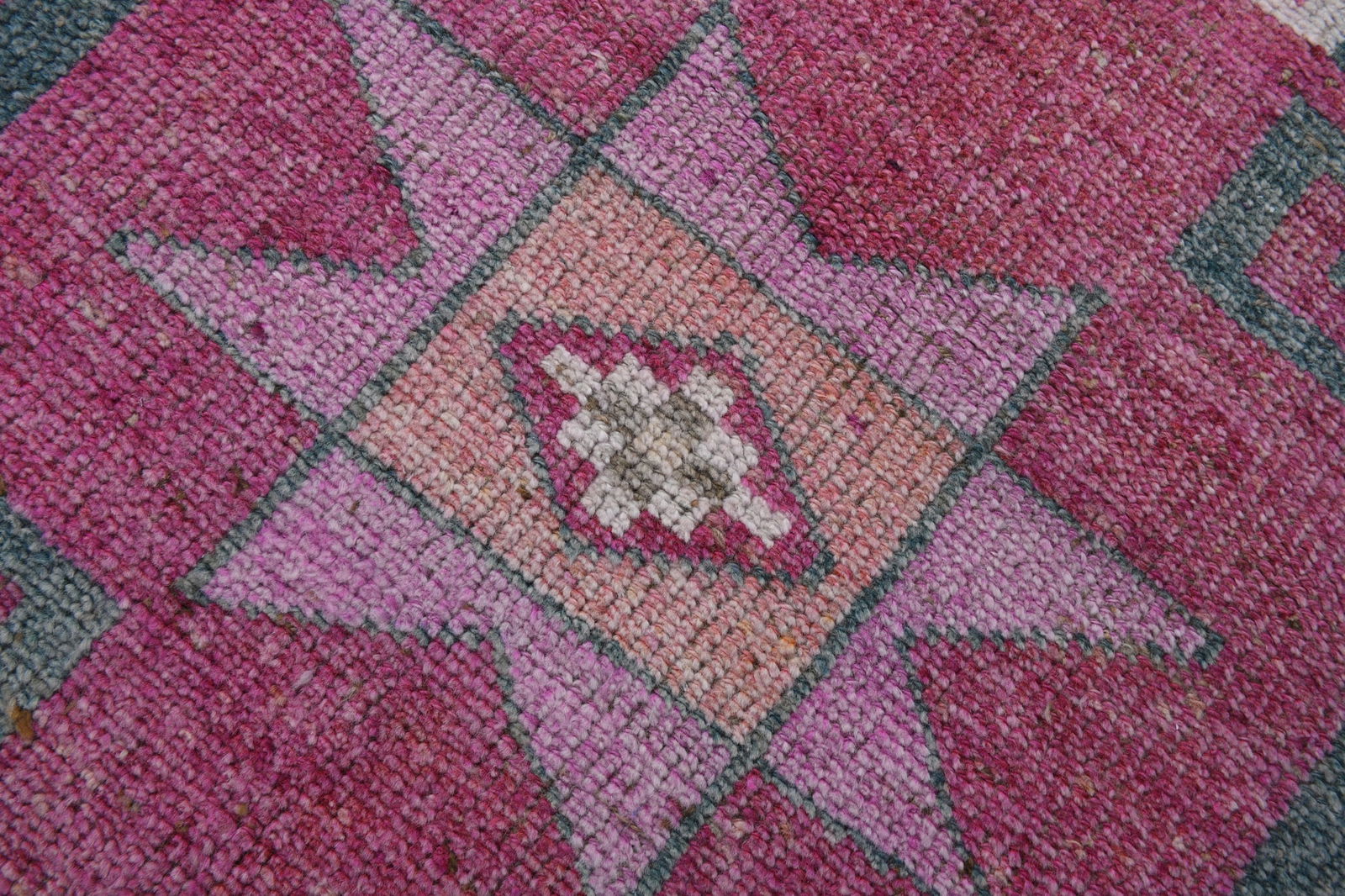 3'1'' x 11'9'' Vintage Wool Runner Rug - 18172 - 9