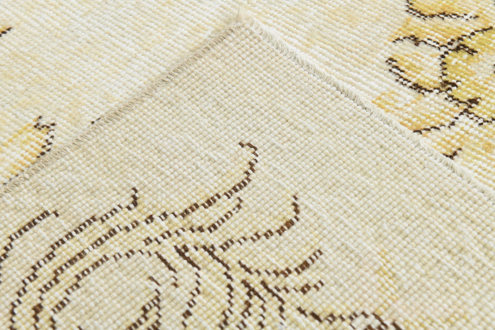 5'3'' x 8'7'' Handmade Vintage Wool Rug - 5548 - 13