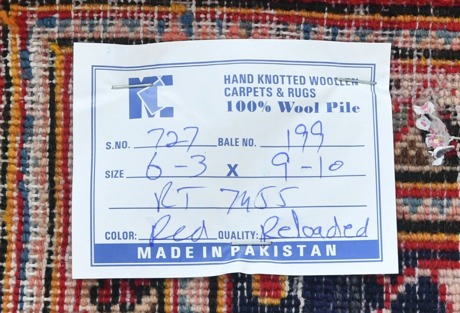 Vintage Red Traditional Floral 6X10 Kashan Persian Rug - 12