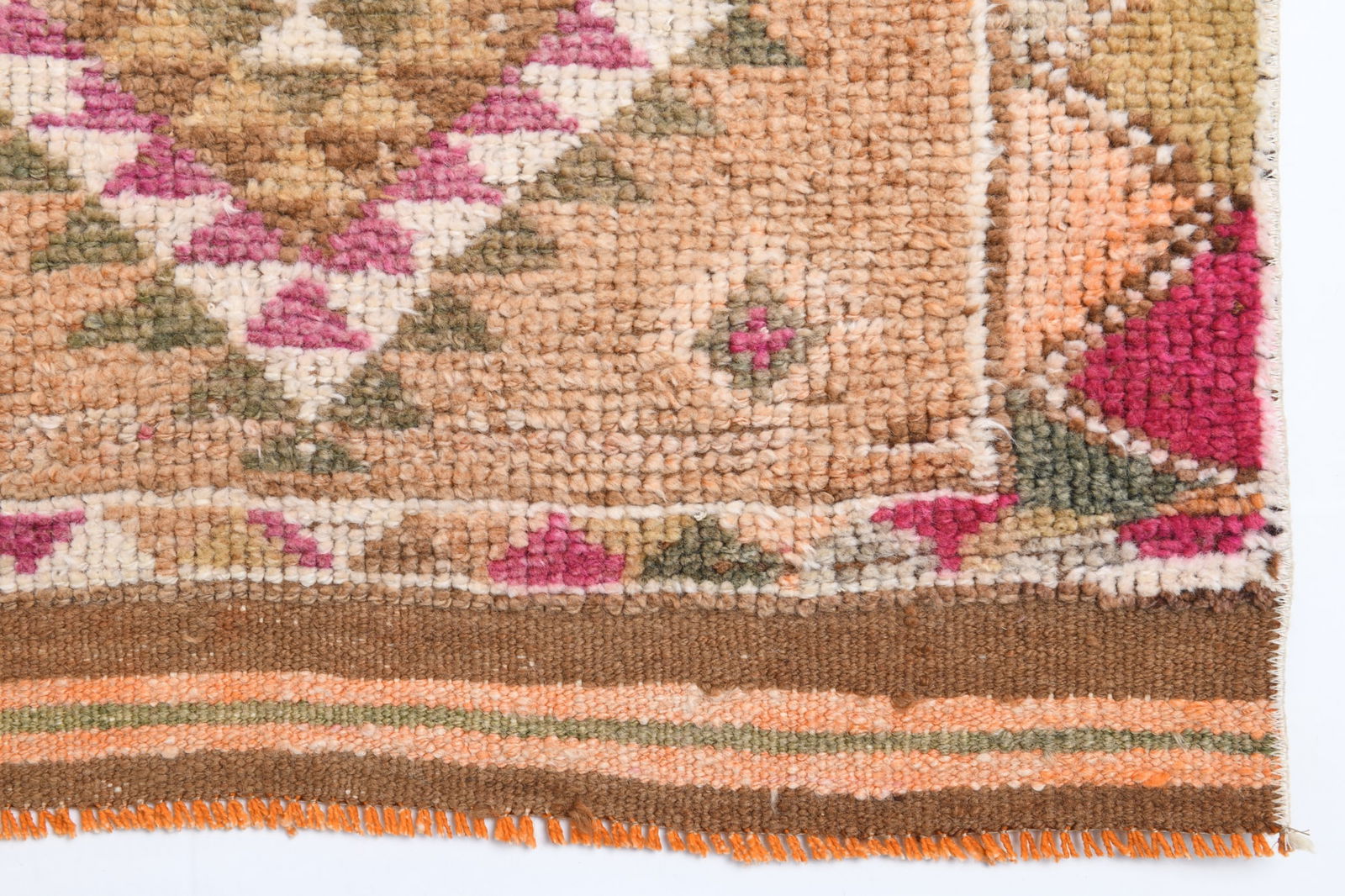 2'7'' x 12'10'' Unique Handmade Vintage Rug - 18422 - 12