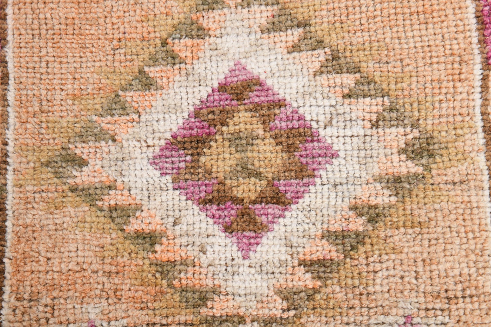 2'7'' x 12'10'' Unique Handmade Vintage Rug - 18422 - 8