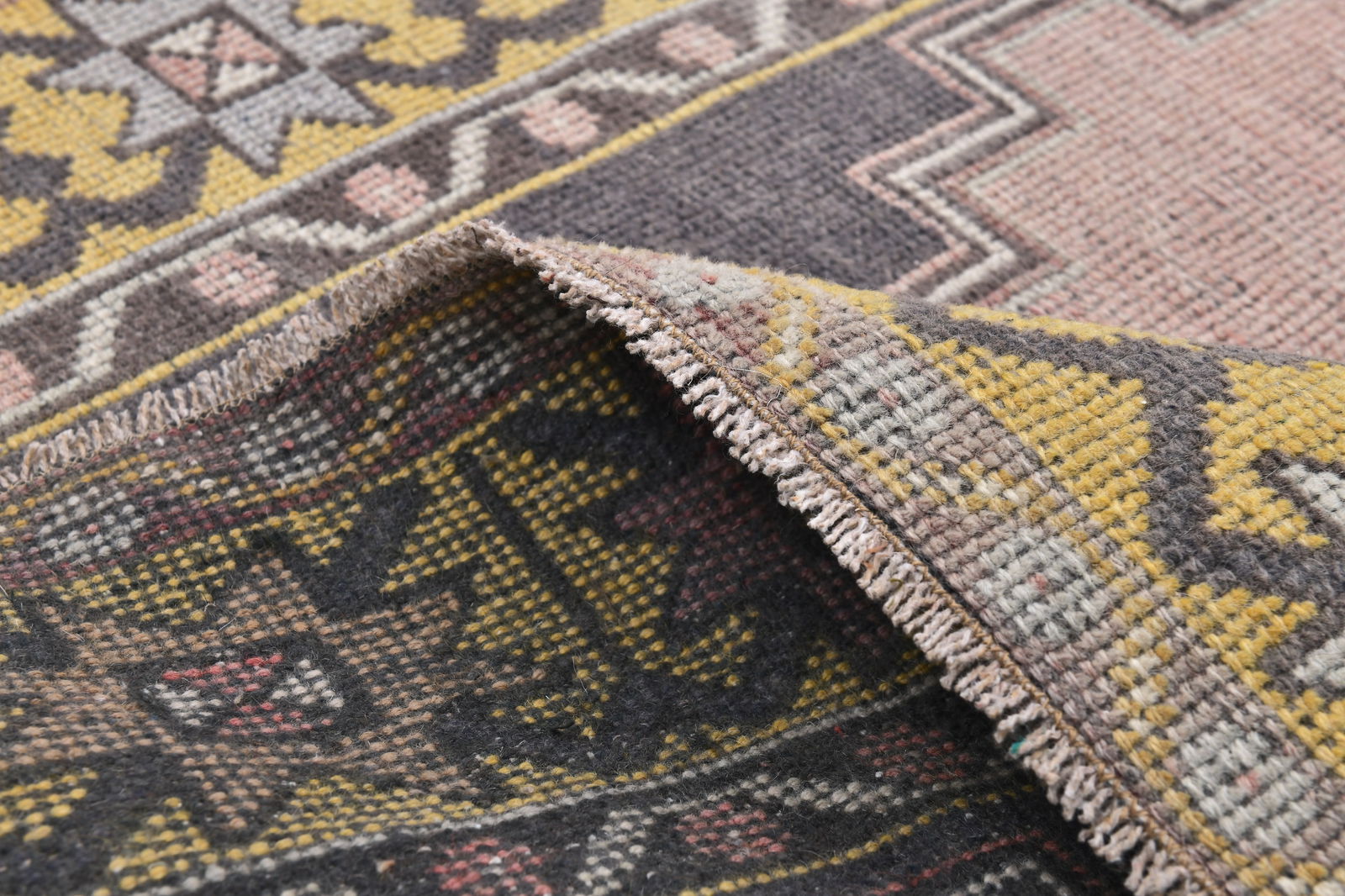 3'9'' x 6'10'' Turkish Vintage Runner Rug - 242340 - 13