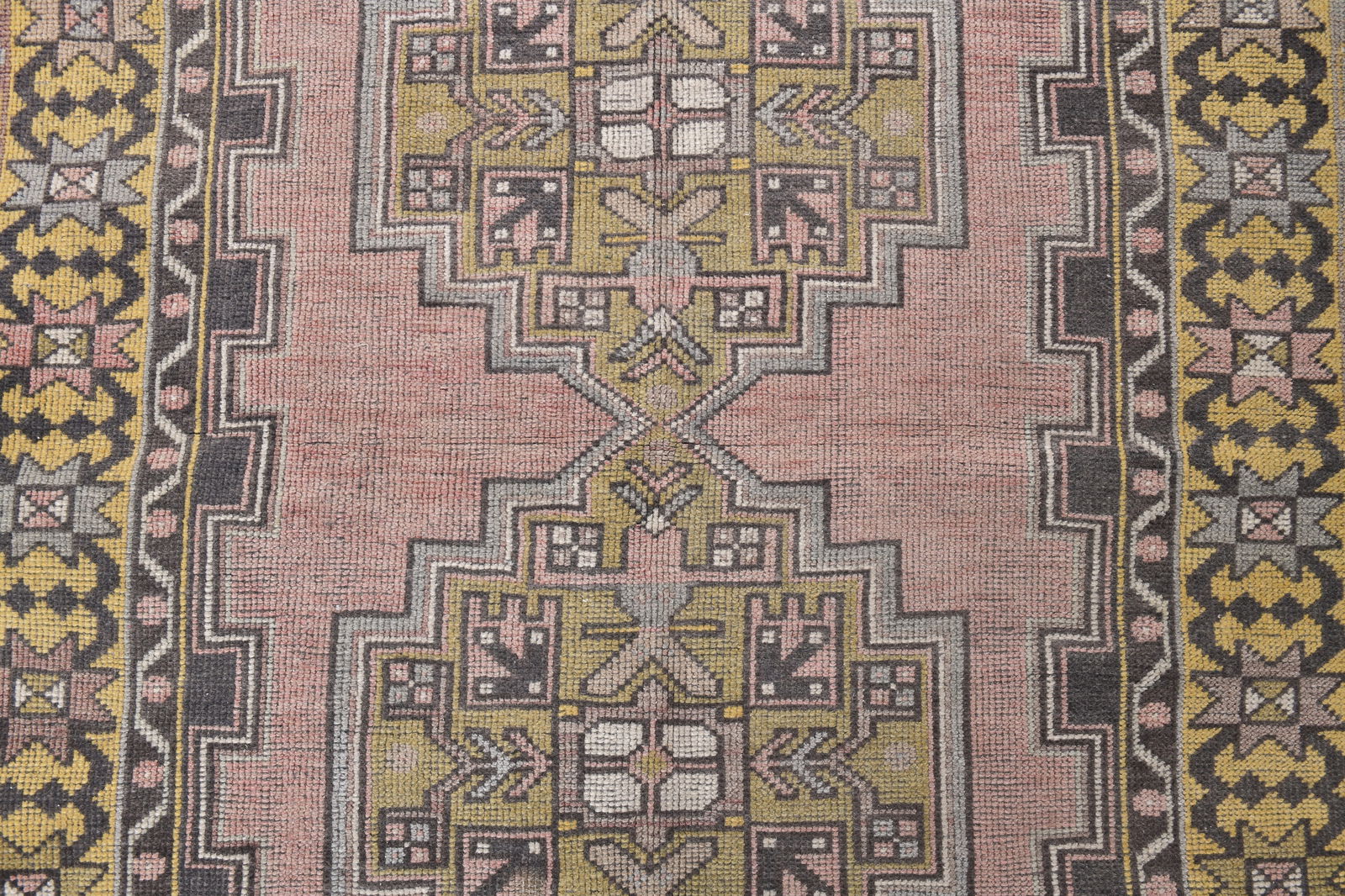 3'9'' x 6'10'' Turkish Vintage Runner Rug - 242340 - 5