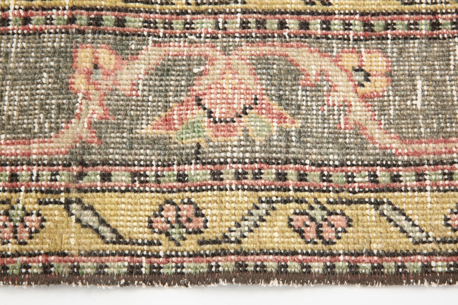 2'1'' x 8'9'' Turkish Vintage Runner Rug - 6353 - 4