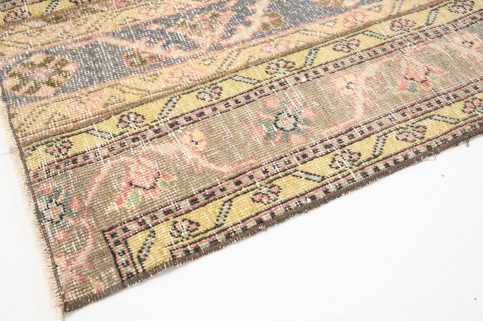2'1'' x 8'9'' Turkish Vintage Runner Rug - 6353 - 5