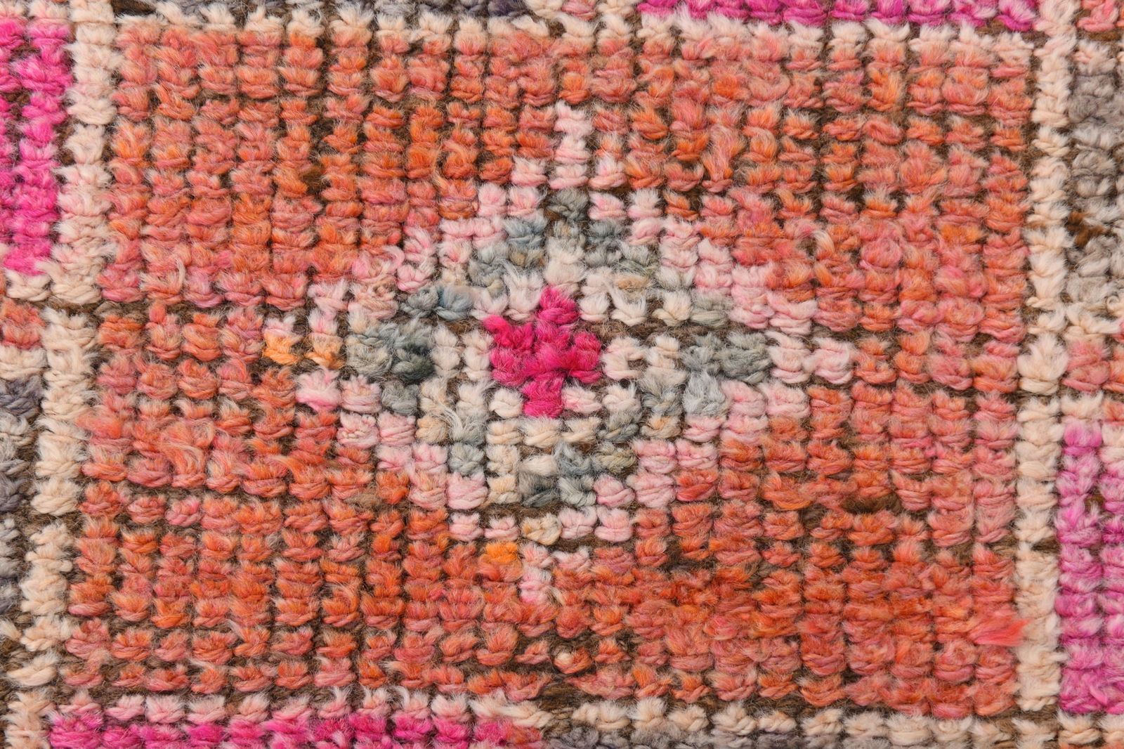 2'7'' x 11'10'' Vintage Wool Runner Rug - 18037 - 10