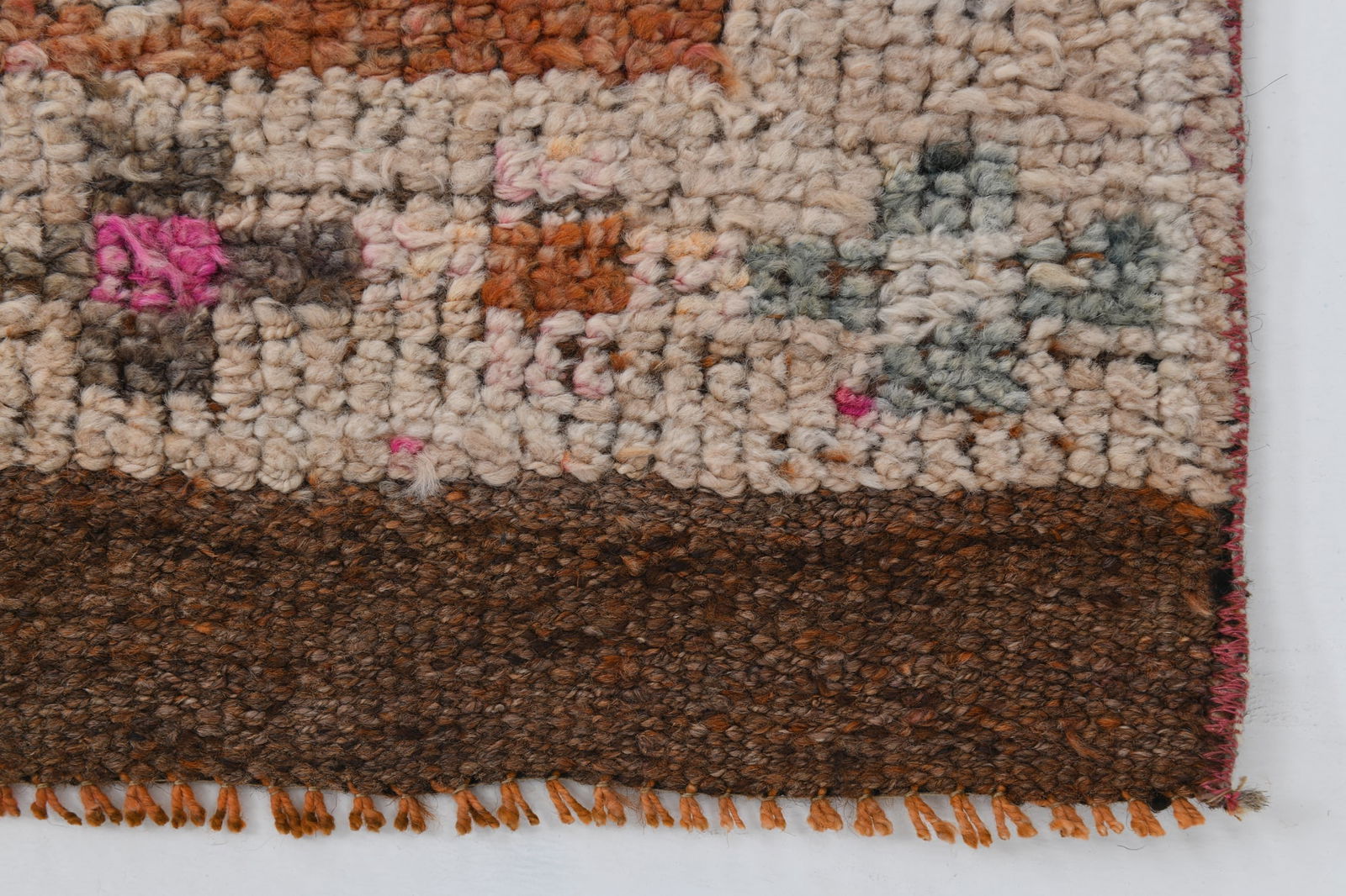 2'7'' x 11'10'' Vintage Wool Runner Rug - 18037 - 12