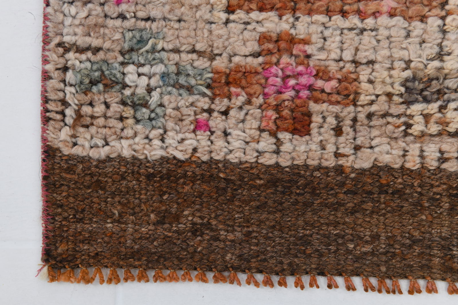 2'7'' x 11'10'' Vintage Wool Runner Rug - 18037 - 13