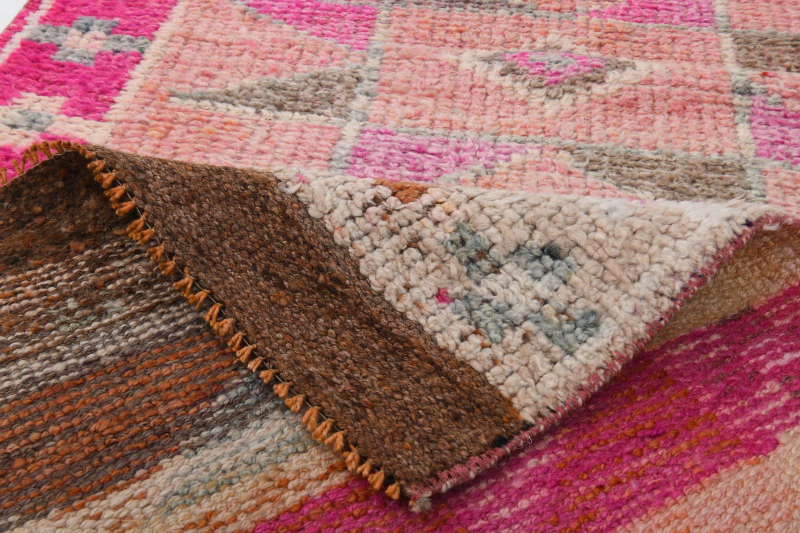 2'7'' x 11'10'' Vintage Wool Runner Rug - 18037 - 16