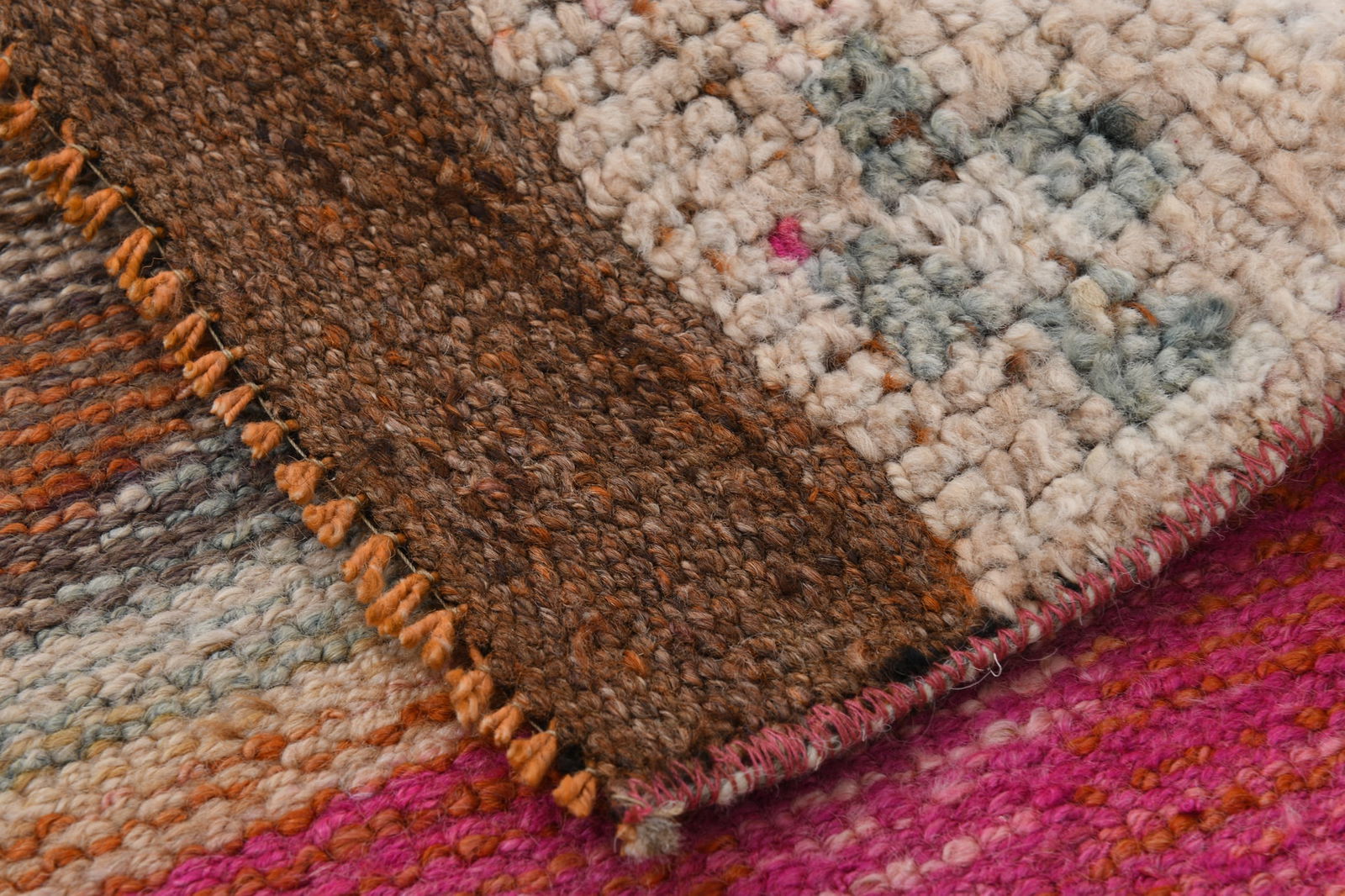 2'7'' x 11'10'' Vintage Wool Runner Rug - 18037 - 17