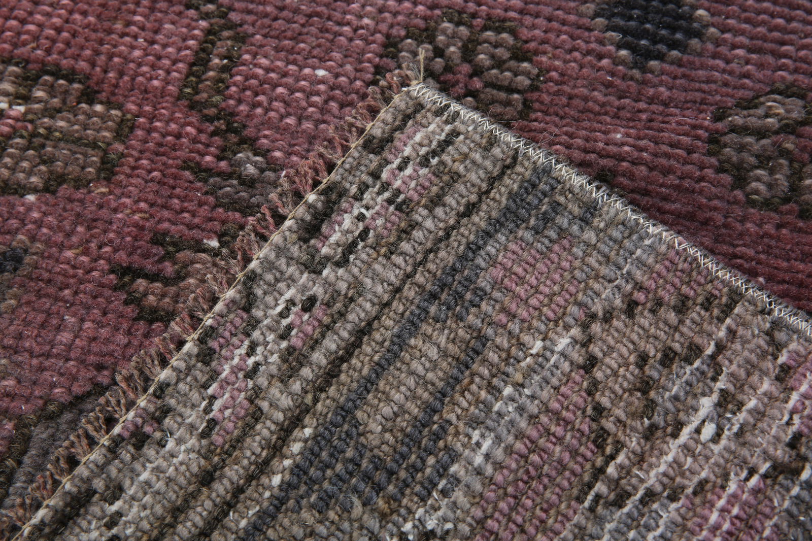 2'7'' x 9'2'' Handmade Vintage Wool Rug - 18740 - 14