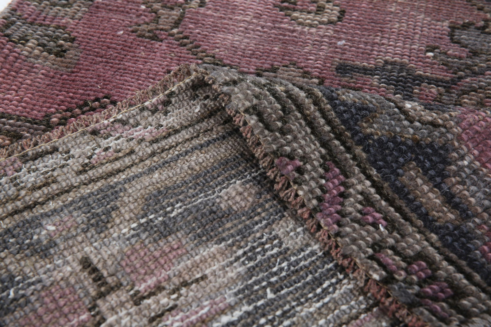 2'7'' x 9'2'' Handmade Vintage Wool Rug - 18740 - 15