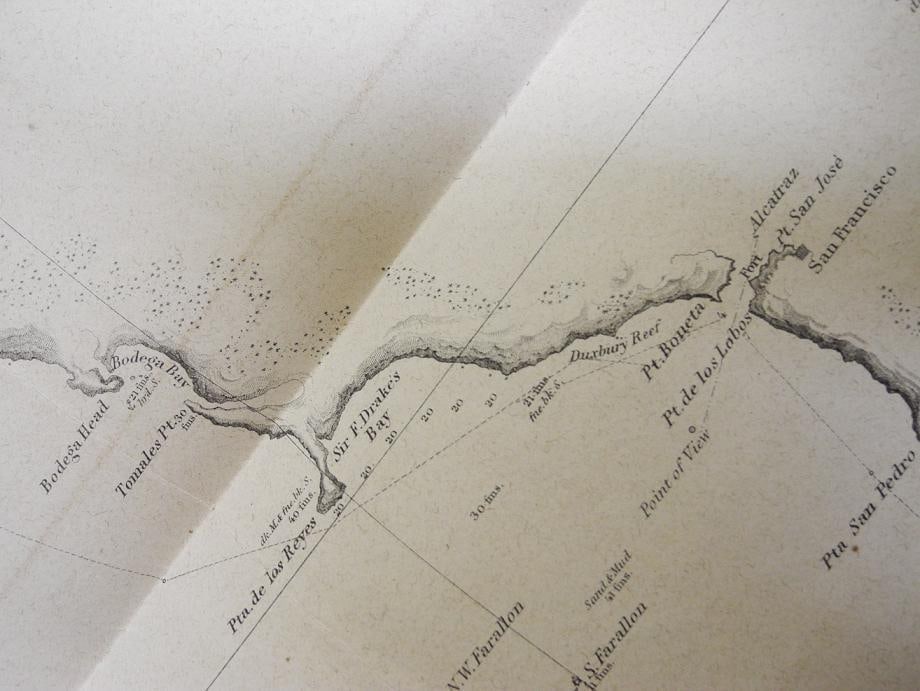 Reconnoissance of the Western Coast of the United States from Monterey Bay to The Columbia River in - 5