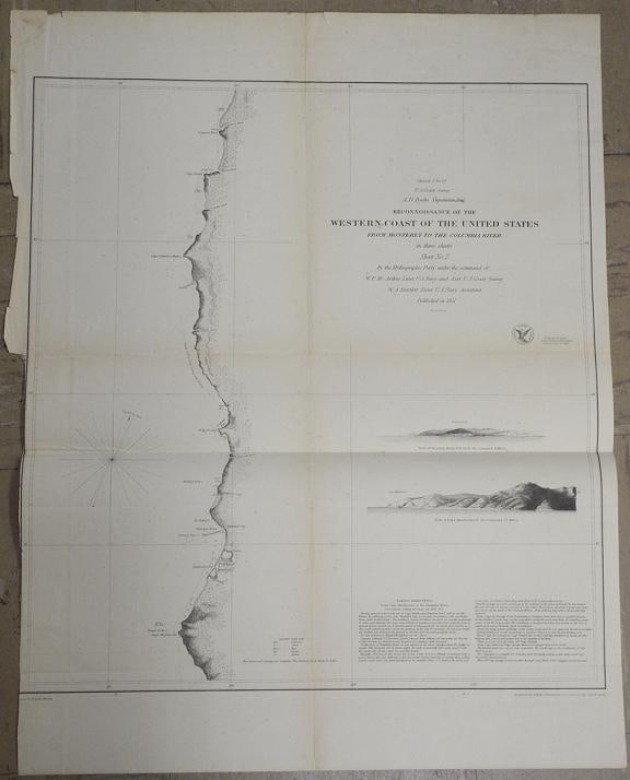Reconnoissance of the Western Coast of the United States from Monterey Bay to The Columbia River in - 7