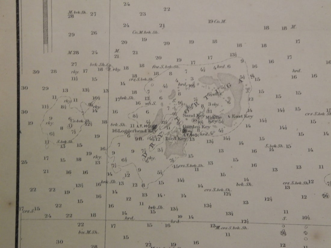 General Chart of the Coast No.X Straits of Florida - 3
