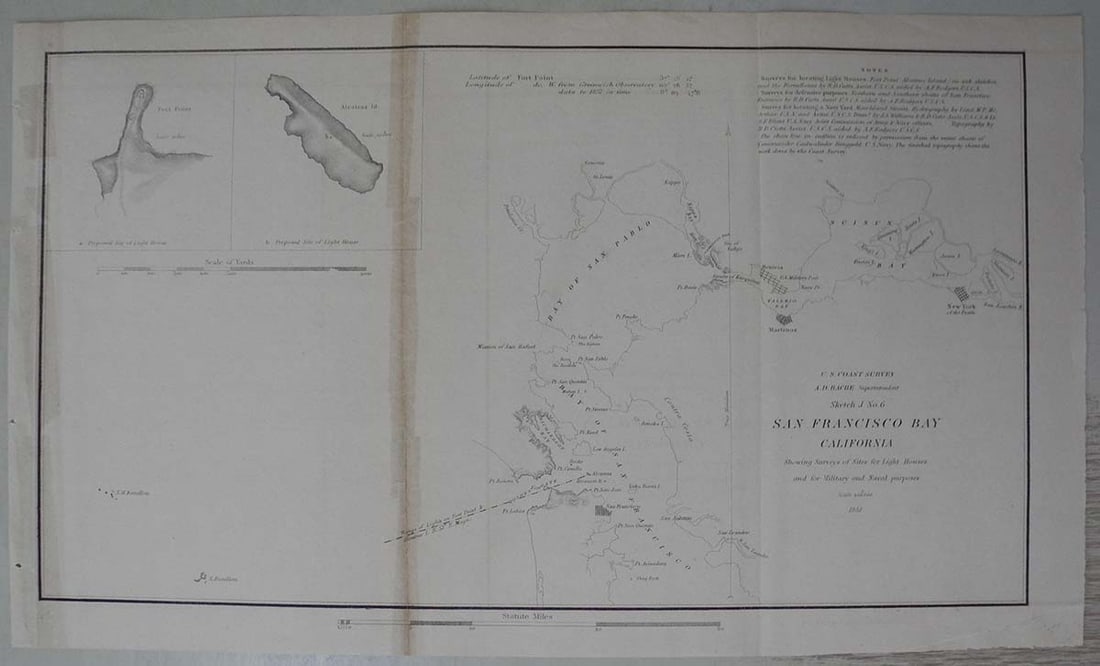 Sketch J No.6 ... San Francisco Bay California (1 of 1)