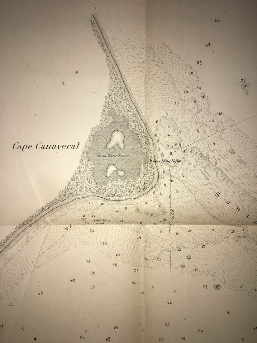 (F No.2) ... Reconnoissance of Cape Canaveral Shoals On the Eastern Coast of Florida - 3