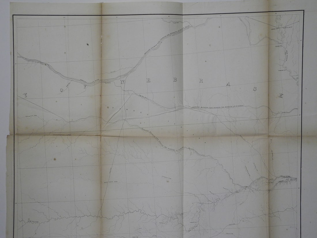 Map No. 2 from the Mouth of Trap Creek to the Santa Fe Crossing; - 2