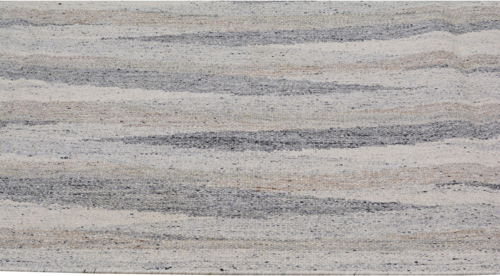 SCANDINAVIAN FLATWEAVE WOOL RUG - 5