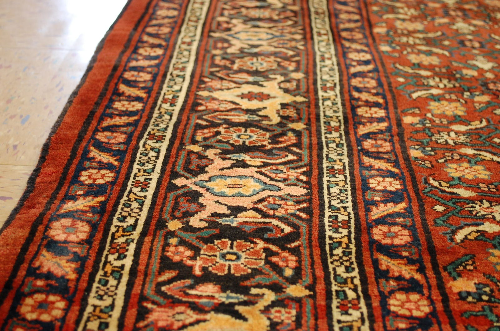 PERSIAN BIJAR RUG 5' X 7'5" - 9