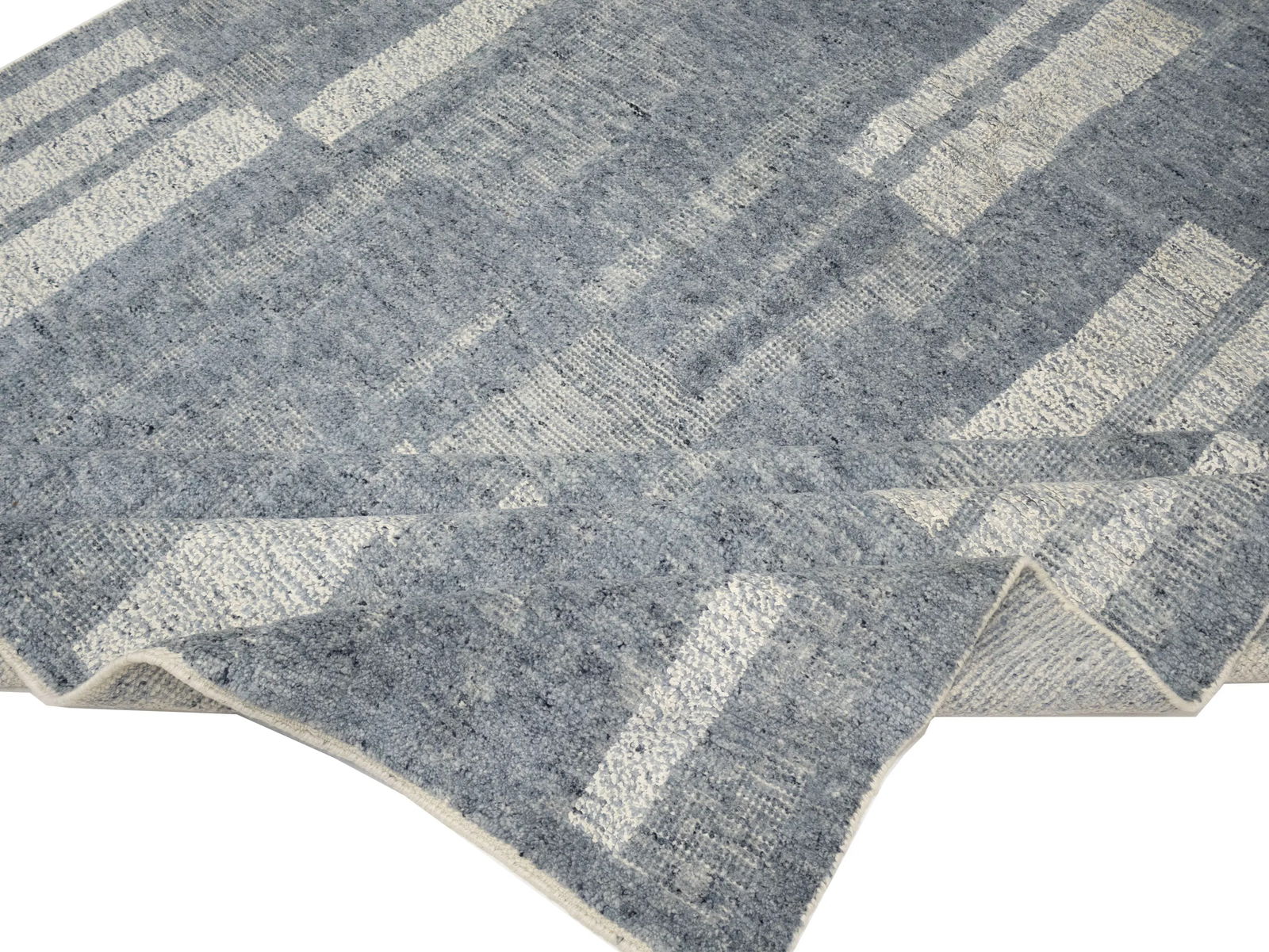 Multicolored Abstract 8X10 Modern Oriental Rug - 15