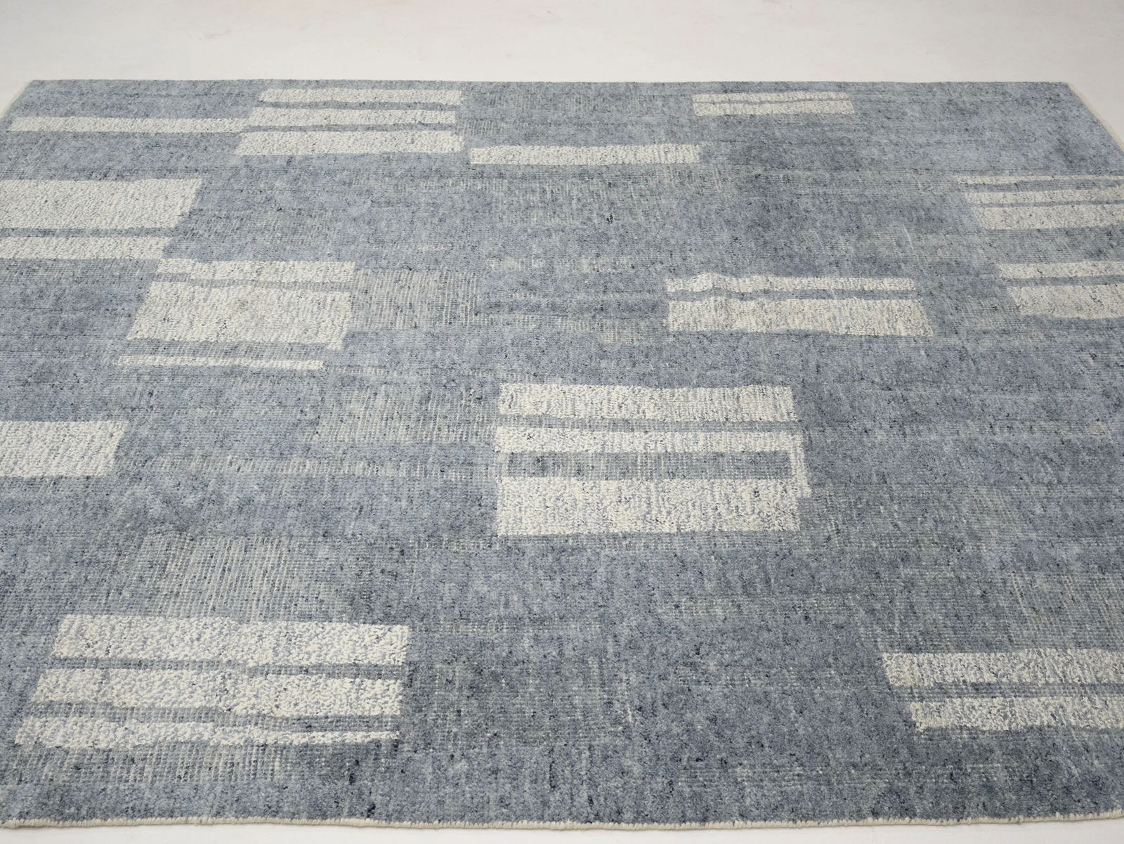 Multicolored Abstract 8X10 Modern Oriental Rug - 5